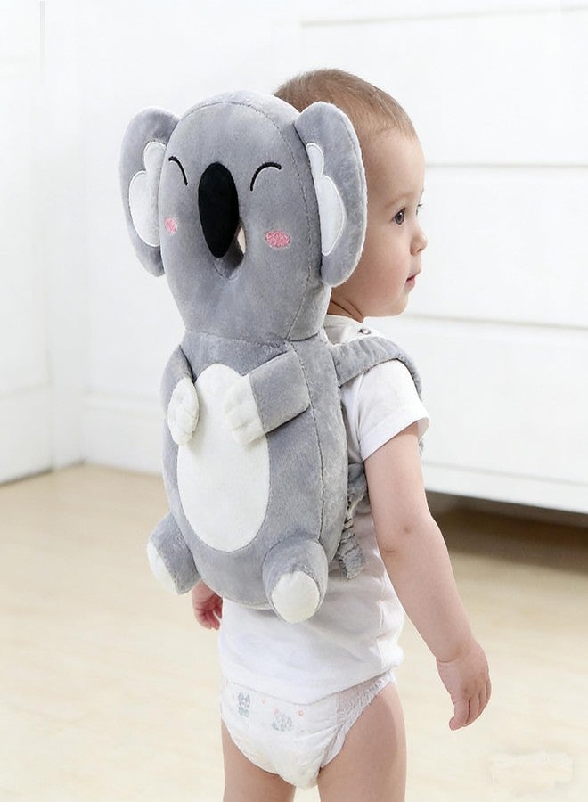 Feidoog Baby Head Protector Cushion Backpack with 3 Knee Pads for Walking & Crawling,Koala - Image 3